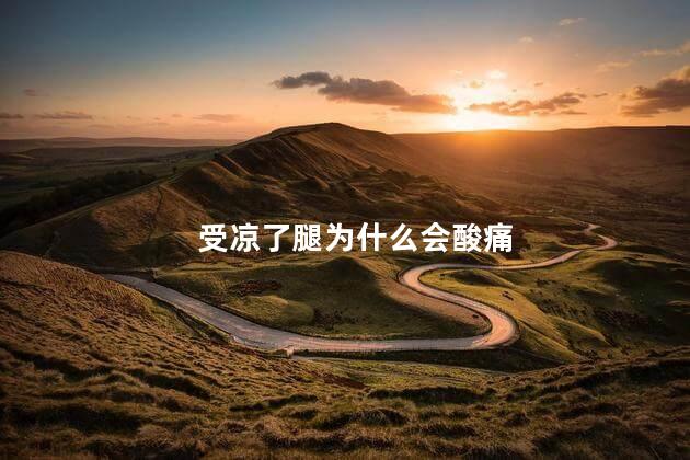 受凉了腿为什么会酸痛