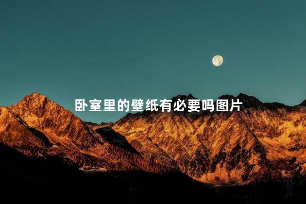 卧室里的壁纸有必要吗图片