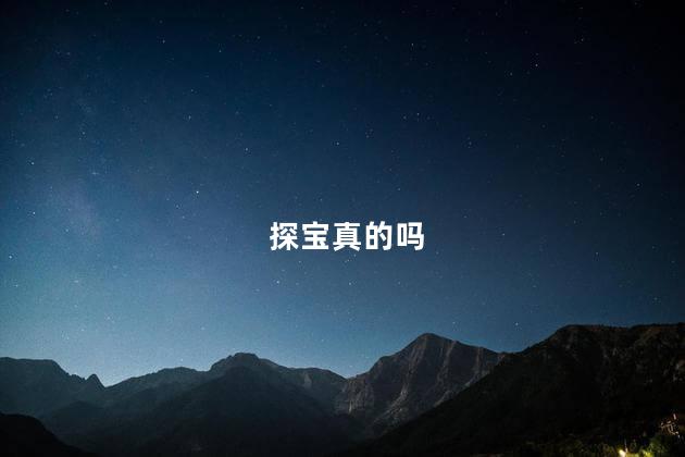 探宝真的吗