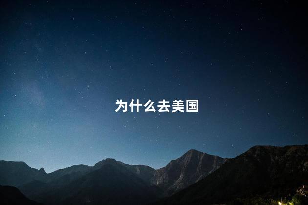 为什么去美国