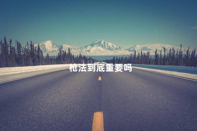 枪法到底重要吗