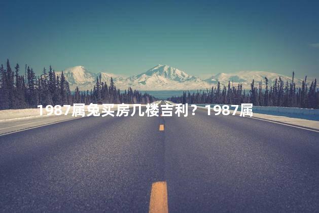 1987属兔买房几楼吉利？1987属兔买房最佳楼层揭晓
