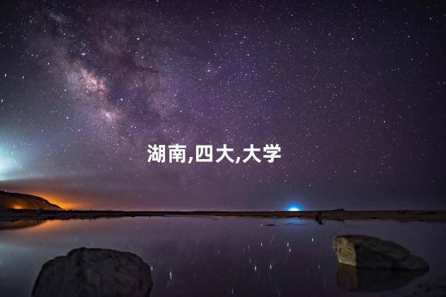 湖南,四大,大学